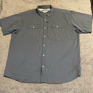 Poncho magnetic pocket s/s shirt mens XL pre-owned condition